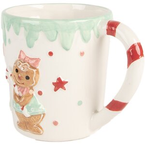 Clayre & Eef Hrnek 400 ml Keramika 13x10x10 cm