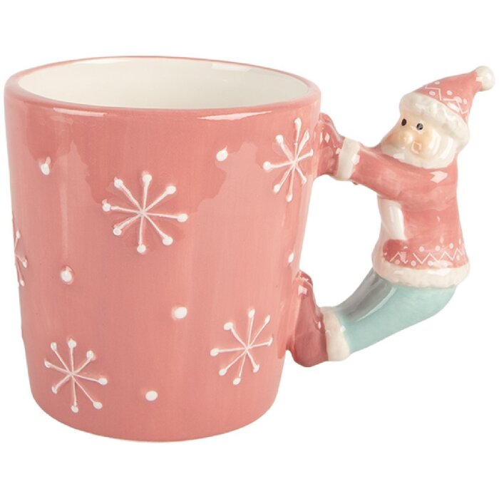 Clayre & Eef Hrnek 15x10x11 cm / 400 ml Keramika