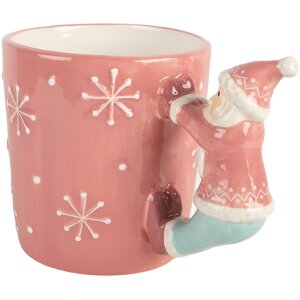 Clayre & Eef Hrnek 15x10x11 cm / 400 ml Keramika