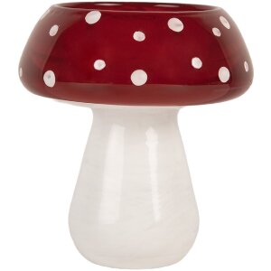 Clayre & Eef Svícen Houba Ø 8x9 cm