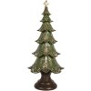 Clayre & Eef 6PR5403 Vánoční stromek Ø 18x41 cm zelený a hnědý