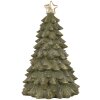 Clayre & Eef Dekorativní vánoční stromek s LED 15x24 cm