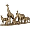 Clayre & Eef 6PR5633 Dekorace Zvířata 52x14x30 cm zlatá