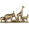 Clayre & Eef 6PR5633 Dekorace Zvířata 52x14x30 cm zlatá