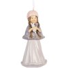 Clayre & Eef Závěsná Dekorace Dítě Béžová/Šedá 5x5x11 cm