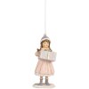 Clayre & Eef 6PR5654 Růžový závěs Dítě 5x5x11 cm