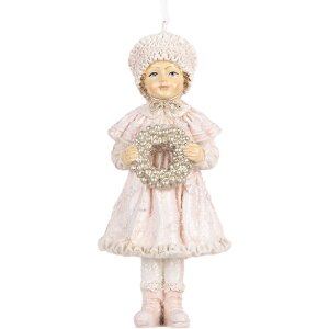 Clayre & Eef Dekorace závěsná...