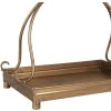 Clayre & Eef Dekorativní misky (2) zlaté 43x26x41/34x21x30 cm