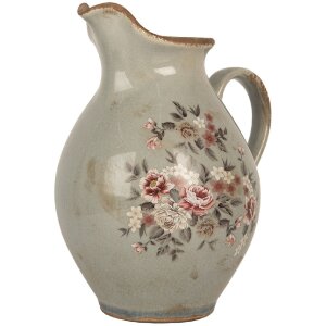 Clayre & Eef Dekorační džbán 21x16x24...