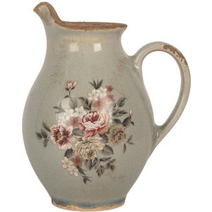 Clayre & Eef Dekorační džbán 16x12x19...