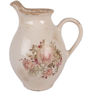 Clayre & Eef Dekorační džbán 21x16x24...