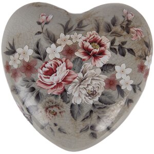 Clayre & Eef Dekorace Srdce 11x11x4 cm...