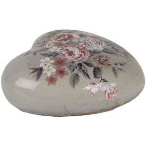 Clayre & Eef Dekorace Srdce 11x11x4 cm...