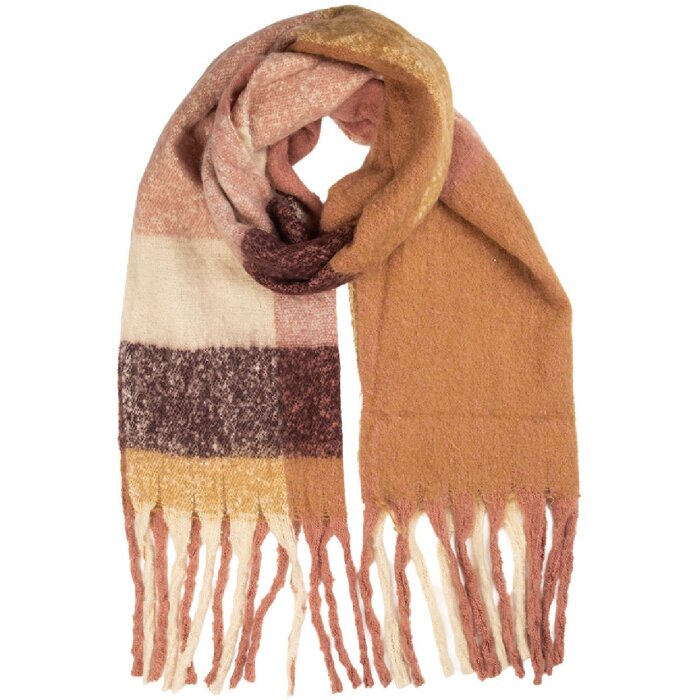 Juleeze JZSC0836P Šála 50x210 cm růžová