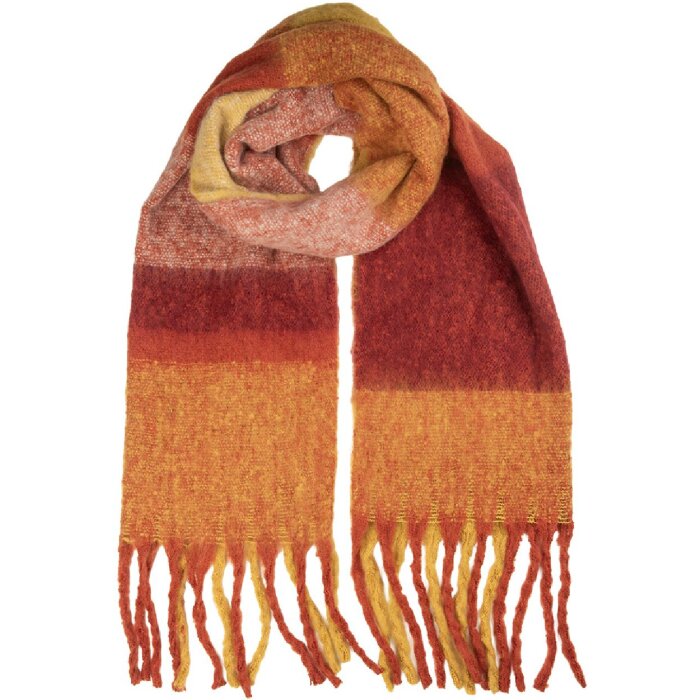 Juleeze JZSC0836R Šála 50x210 cm červená