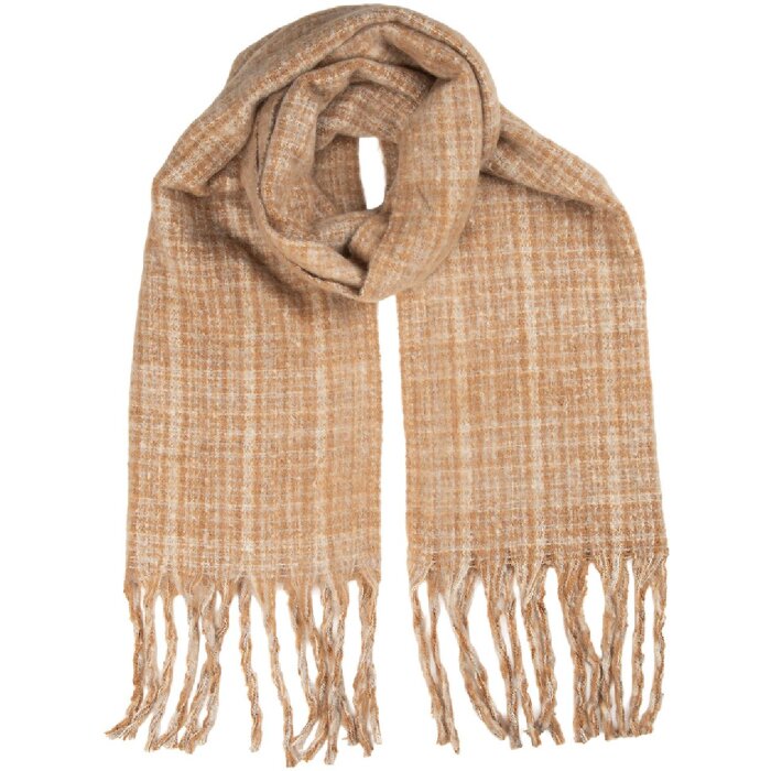 Juleeze JZSC0837CH Šála 50x210 cm hnědá