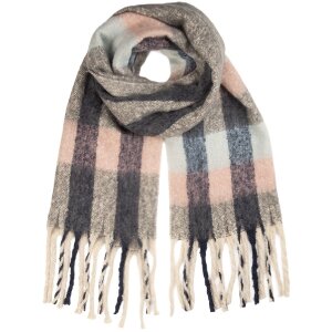 Juleeze JZSC0838BL Šála 50x210 cm modrá