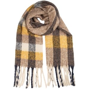 Juleeze JZSC0838Y Šála 50x210 cm žlutá