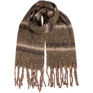 Juleeze JZSC0839CH Šála 50x210 cm hnědá