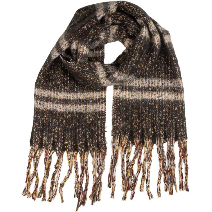 Juleeze JZSC0839G Šála 50x210 cm šedá