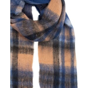 Juleeze JZSC0840BL Šála 50x210 cm modrá