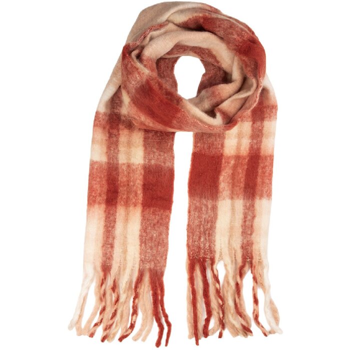 Juleeze JZSC0840R Šála 50x210 cm červená