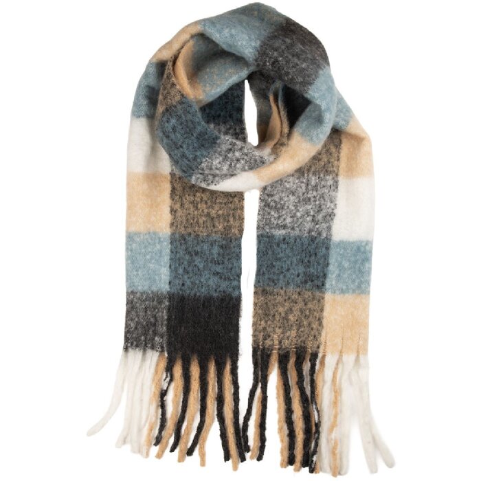 Juleeze JZSC0856BE Šála 38x200 cm béžová