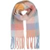 Juleeze JZSC0856P Šála 38x200 cm růžová a modrá