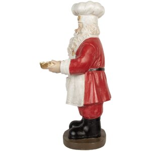 Clayre & Eef Santa Claus 40x39x81 cm Vánoční dekorace