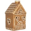 Clayre & Eef Dekorativní domeček s LED 7x6x12 cm