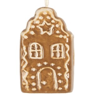 Clayre & Eef Dekorační závěs Dům 4x4x6...