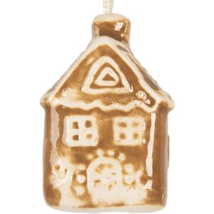 Clayre & Eef Dekorace závěsný domeček...