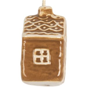 Clayre & Eef Dekorace závěsný domeček...