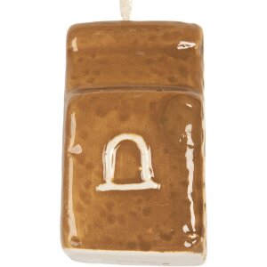 Clayre & Eef Dekorační závěs Dům 4x4x6...