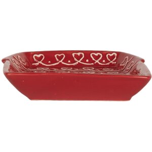 Clayre & Eef Malý talíř 15x19x3 cm -...