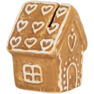 Clayre & Eef Držák na pohlednice Dům 5x4x6 cm