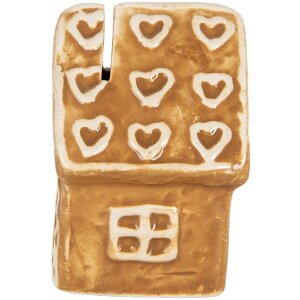 Clayre & Eef Držák na pohlednice Dům 5x4x6 cm