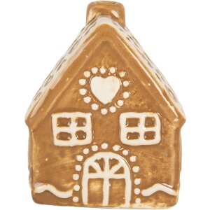 Clayre & Eef 6CE2351 Dekorační domeček 6x4x7 cm