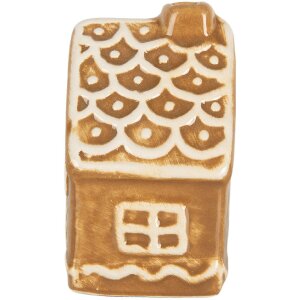 Clayre & Eef 6CE2351 Dekorační domeček 6x4x7 cm