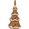 Clayre & Eef 6CE2362 Světelný držák ve tvaru vánočního stromku 11x8x17 cm