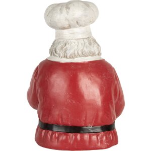 Clayre & Eef Držák na láhve Santa Claus 25x25x35 cm