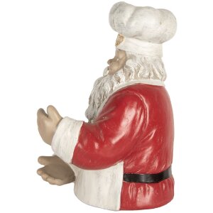 Clayre & Eef Držák na láhve Santa Claus 25x25x35 cm