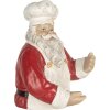 Clayre & Eef Držák na láhve Santa Claus 25x25x35 cm