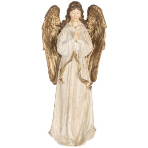 Clayre & Eef Dekorace Anděl 23x12x47 cm