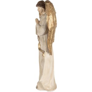 Clayre & Eef Dekorace Anděl 23x12x47 cm
