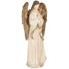 Clayre & Eef Dekorace Anděl 23x12x47 cm