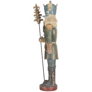 Clayre & Eef Louskáček 13x13x38 cm modrý a zelený