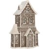 Clayre & Eef Dekorační domeček s LED 23x11x33 cm