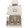 Clayre & Eef 6PR5810 Dekorativní domeček s LED 13x12x20 cm
