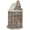 Clayre & Eef Dekorační domeček s LED 12x11x25 cm